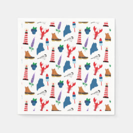 Servilleta De Papel Maine Icons