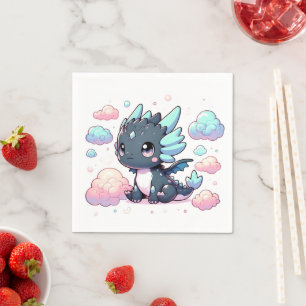 Servilleta De Papel Majestic Dragon Baby Shower