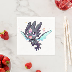 Servilleta De Papel Majestic Dreamy Dragon Baby Shower