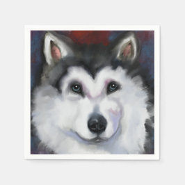 SERVILLETA DE PAPEL MALAMUTE DE ALASKA