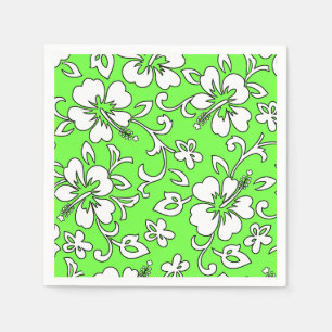 Servilleta De Papel Malia Hibiscus Floral Hawaiano