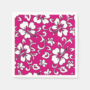Servilleta De Papel Malia Hibiscus Hawaiian Floral