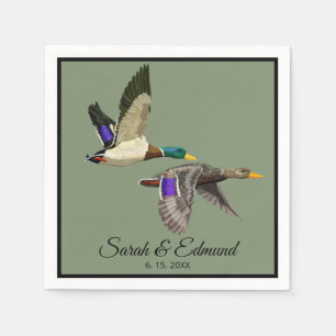 Servilleta De Papel Mallard Duck Lovers