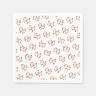 Servilleta De Papel Malvavisco Kawaii S'mores