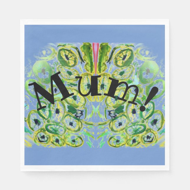 Servilleta De Papel ¡mamá! (Anverso)