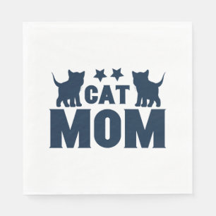 Servilleta De Papel Mamá de gato
