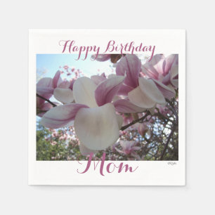 Servilleta De Papel Mamá del feliz cumpleaños