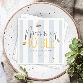 Servilleta De Papel Mamá para comprar el Baby Shower azul de miel