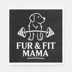 Servilleta De Papel Mamá Perro Fur & Fit