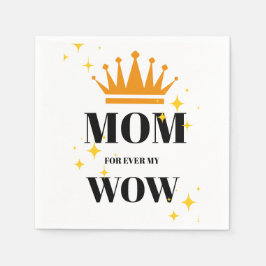 Servilleta De Papel Mamá por siempre mi mamá,
