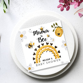 Servilleta De Papel Mamá se va a comprar Baby Shower