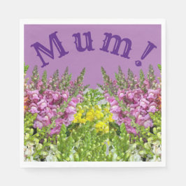 Servilleta De Papel ¡mamá! Tarjeta