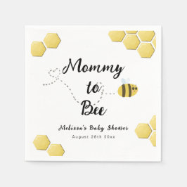 Servilleta De Papel Mami to bebe honeycomb Baby Shower