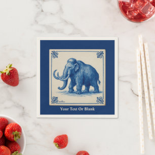 Servilleta De Papel Mamut Lanudo de Delft
