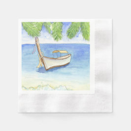 Servilleta De Papel Mañana en Bali Watercolor