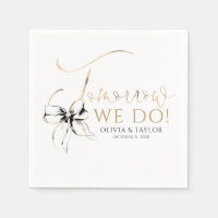 Mañana Nos Casamos Cena de Ensayo de Boda con Lazo
