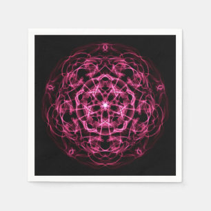 Servilleta De Papel Mandala. abstracto de la galaxia