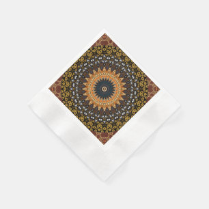 Servilleta De Papel Mandala Decorativo
