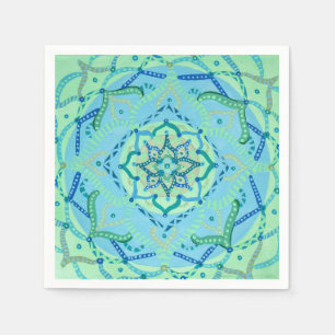 Servilleta De Papel Mandala Napkins