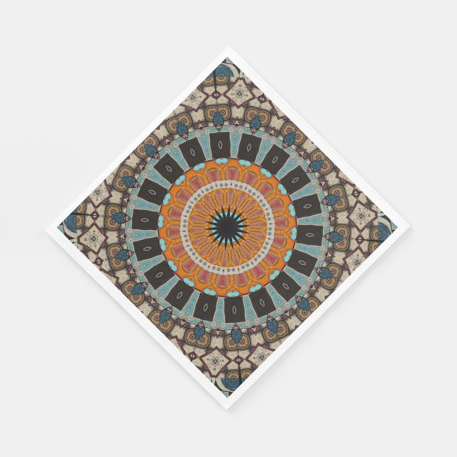 Servilleta De Papel Mandala Napkins (Esquina)