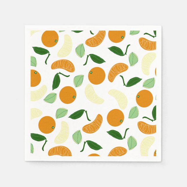Servilleta De Papel Mandarin Citrus (Anverso)