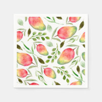 Mangos de acuarela | Diseño | Fruta