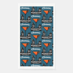 Servilleta De Papel Manhattan Cocktail Wall Art