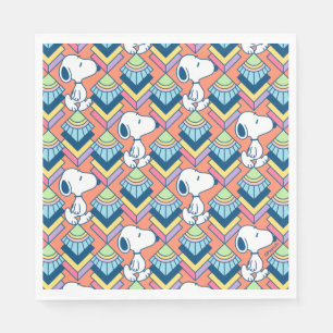 Servilleta De Papel Maní   Patrón de sueños Snoopy Deco