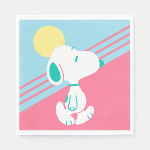 Servilleta De Papel Maní   Snoopy Deco Dreams Sun