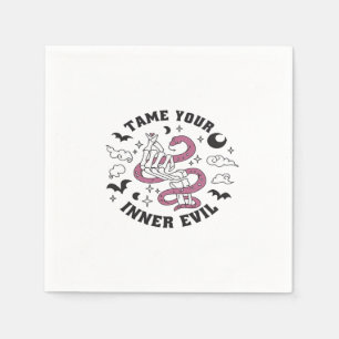 Servilleta De Papel Mano de esqueleto haciendo corazón