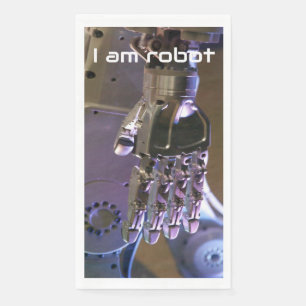 Servilleta De Papel Manos de robot