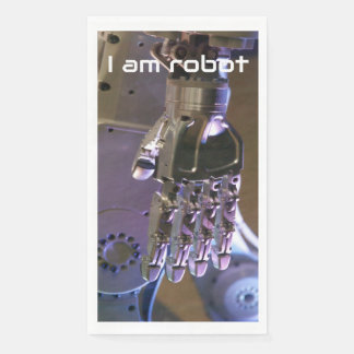 Servilleta De Papel Manos de robot