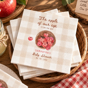 Servilleta De Papel manzana de nuestra vista ducha de bebé