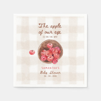 Servilleta De Papel manzana de nuestra vista ducha de bebé