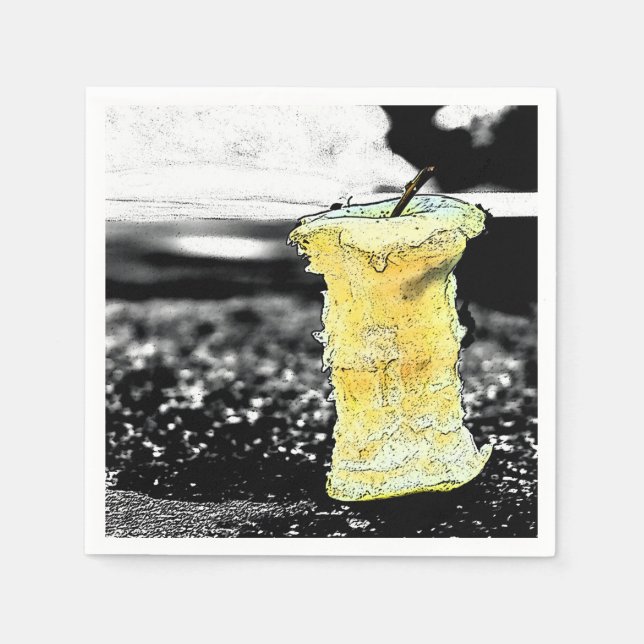 Servilleta De Papel manzana vieja (Anverso)
