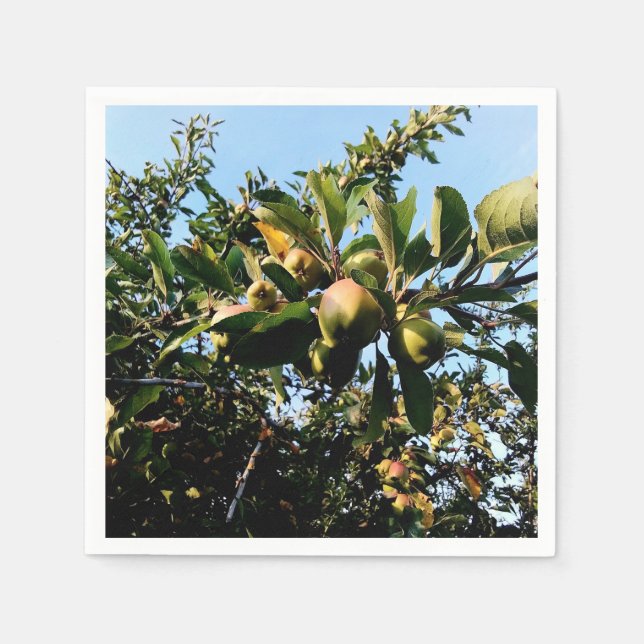 Servilleta De Papel Manzanas (Anverso)