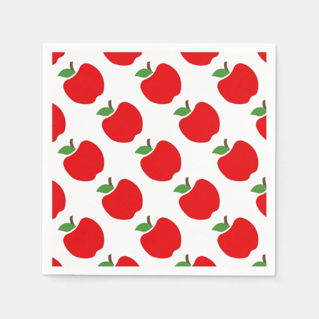 Servilleta De Papel Manzanas (Anverso)