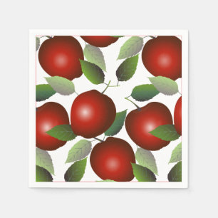 Servilleta De Papel Manzanas rojas Fruta