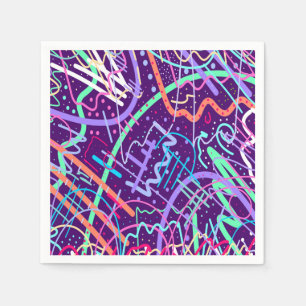 Servilleta De Papel Mapa de las estrellas