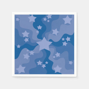 Servilleta De Papel Mar de Estrellas - Azul