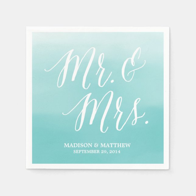 Servilleta De Papel Mar | Toallas de papel personalizadas (Anverso)