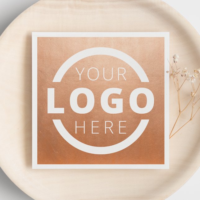 Servilleta De Papel Marca de logotipo comercial promocional de empresa (Subido por el creador)