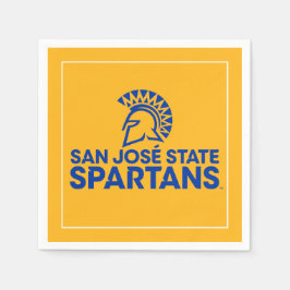 Servilleta De Papel Marca de logotipo de San José State Spartans