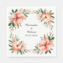 Marco floral de acuarela elegante