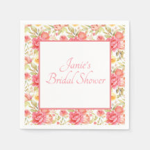 Marco floral rosa de color de agua