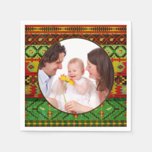 Servilleta De Papel Marco III del nativo americano + su foto y ideas