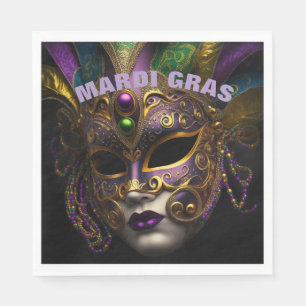 Servilleta De Papel Mardi Gras