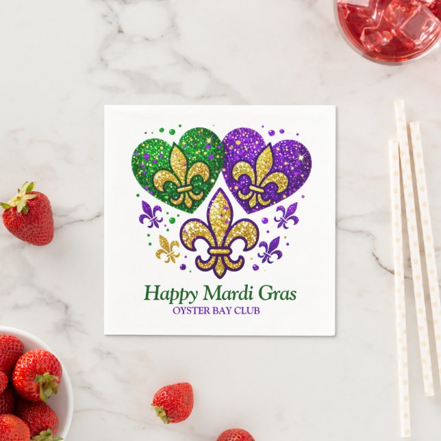 Servilleta De Papel Mardi Gras (In situ)