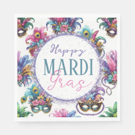 Servilleta De Papel Mardi Gras festivo
