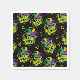 Servilleta De Papel Mardi Gras festivo